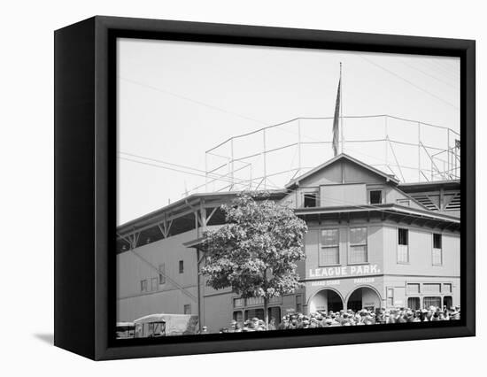 League Park, Cleveland, Ohio-null-Framed Stretched Canvas