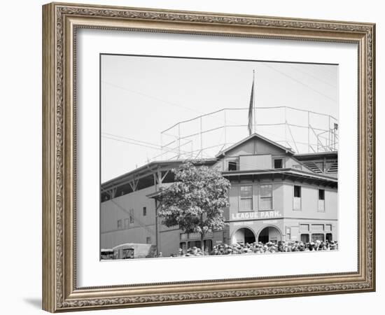 League Park, Cleveland, Ohio-null-Framed Photo