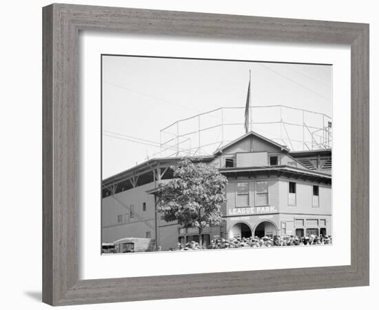 League Park, Cleveland, Ohio-null-Framed Photo