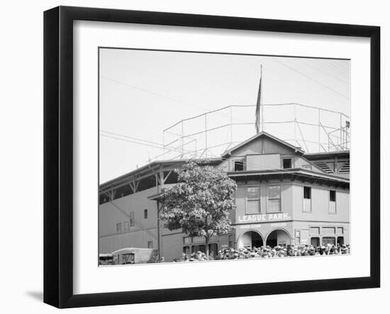 League Park, Cleveland, Ohio-null-Framed Photo