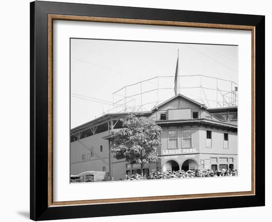 League Park, Cleveland, Ohio-null-Framed Photo