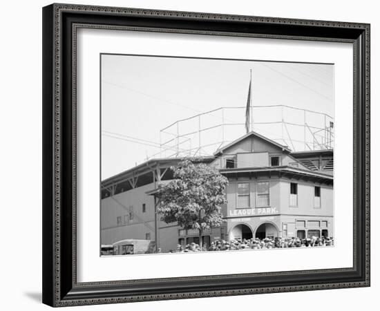 League Park, Cleveland, Ohio-null-Framed Photo