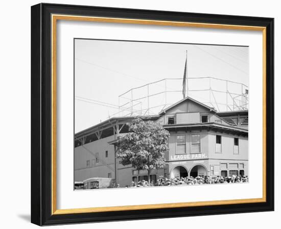 League Park, Cleveland, Ohio-null-Framed Photo