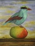 Magpie On A Mango-Leah Saulnier-Giclee Print