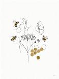 Bees and Botanicals III-Leah York-Art Print