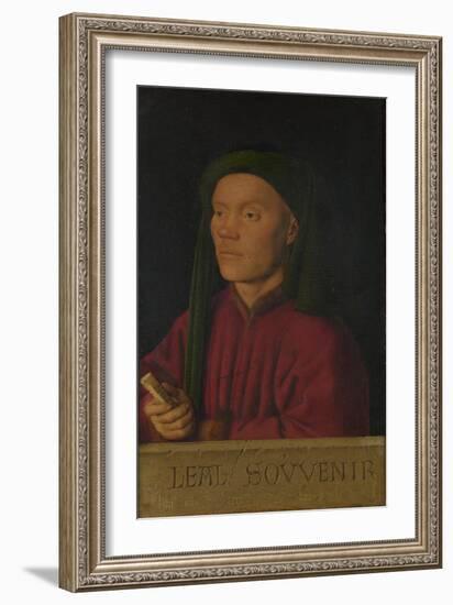 Léal Souvenir (Loyal Remembranc), 1432-Jan van Eyck-Framed Giclee Print