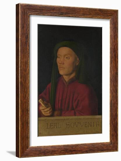 Léal Souvenir (Loyal Remembranc), 1432-Jan van Eyck-Framed Giclee Print