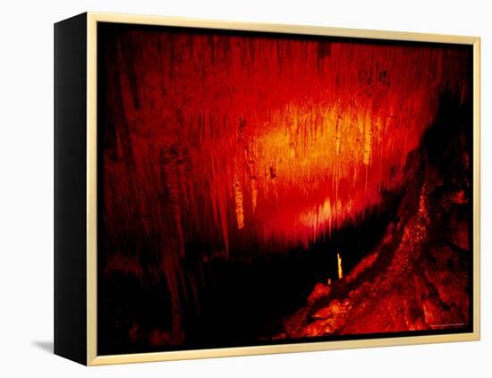 Leamington Caves, Bermuda, Caribbean-Robin Hill-Framed Premier Image Canvas