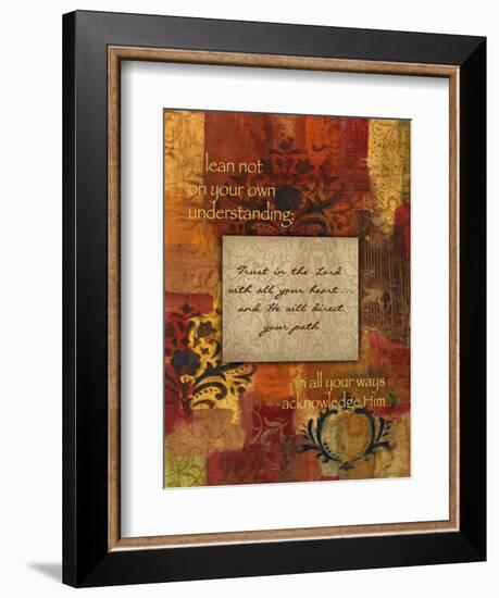 Lean Not Autumn Blooms-Smith Haynes-Framed Art Print