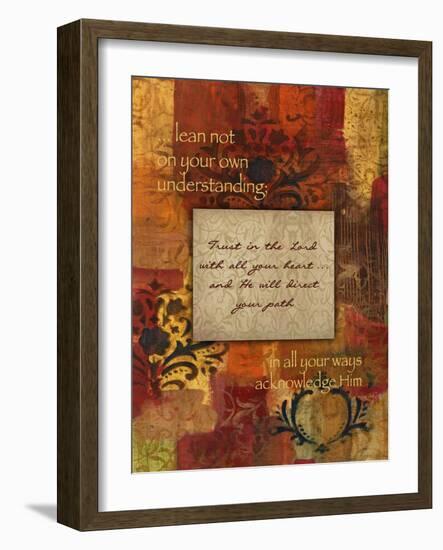 Lean Not Autumn Blooms-Smith Haynes-Framed Art Print