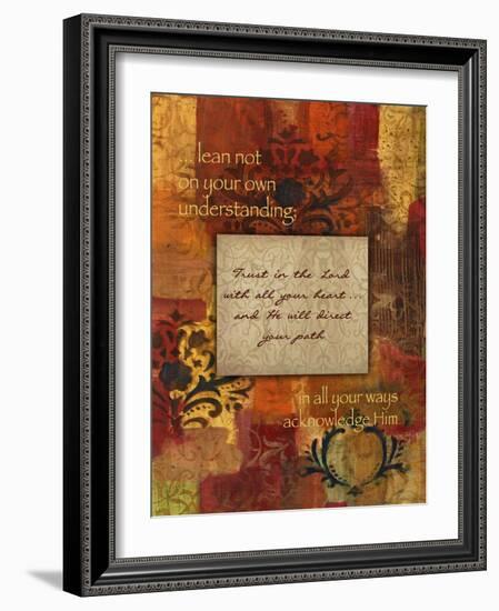 Lean Not Autumn Blooms-Smith Haynes-Framed Art Print