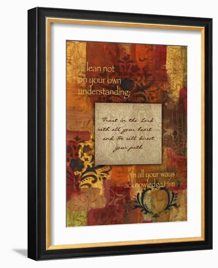 Lean Not Autumn Blooms-Smith Haynes-Framed Art Print