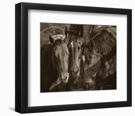 Lean on Me-Barry Hart-Framed Art Print