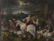 July (From the Series the Seasons), Late 16th or Early 17th Century-Leandro Bassano-Framed Giclee Print
