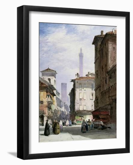 Leaning Tower, Bologna-William Callow-Framed Giclee Print