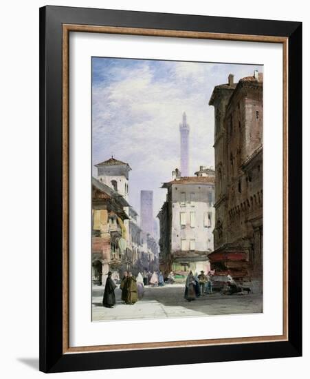 Leaning Tower, Bologna-William Callow-Framed Giclee Print