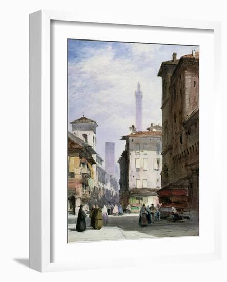 Leaning Tower, Bologna-William Callow-Framed Giclee Print