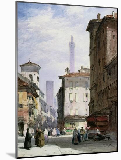 Leaning Tower, Bologna-William Callow-Mounted Giclee Print