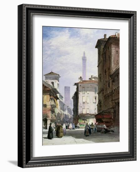 Leaning Tower, Bologna-William Callow-Framed Giclee Print