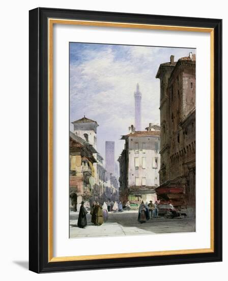 Leaning Tower, Bologna-William Callow-Framed Giclee Print