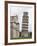 Leaning Tower Next to the Duomo Pisa, Pisa, Italy-Dennis Flaherty-Framed Photographic Print