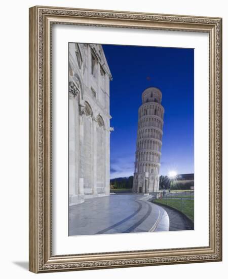 Leaning Tower of Pisa at Dawn, Pisa, Italy-Rob Tilley-Framed Photographic Print