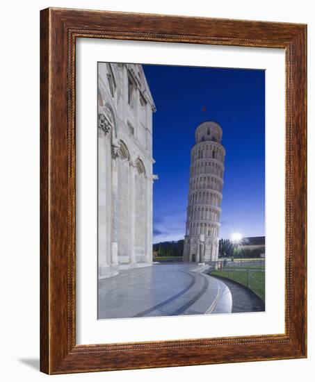 Leaning Tower of Pisa at Dawn, Pisa, Italy-Rob Tilley-Framed Photographic Print