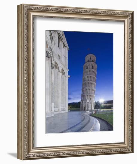 Leaning Tower of Pisa at Dawn, Pisa, Italy-Rob Tilley-Framed Photographic Print