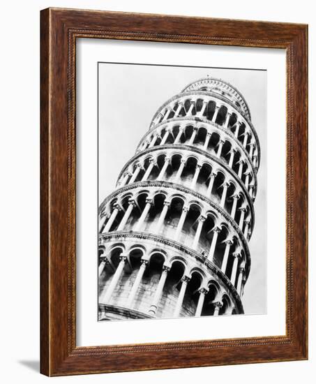 Leaning Tower of Pisa from Below-Bettmann-Framed Photographic Print