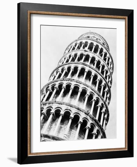 Leaning Tower of Pisa from Below-Bettmann-Framed Photographic Print