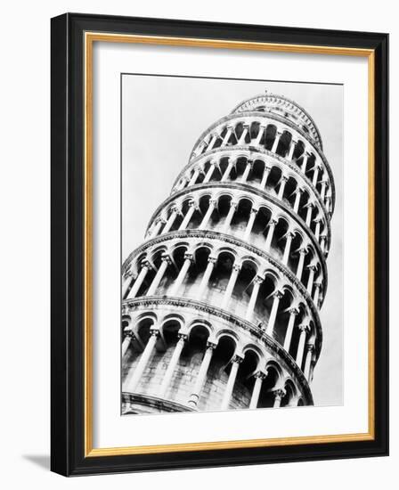 Leaning Tower of Pisa from Below-Bettmann-Framed Photographic Print