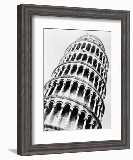 Leaning Tower of Pisa from Below-Bettmann-Framed Photographic Print