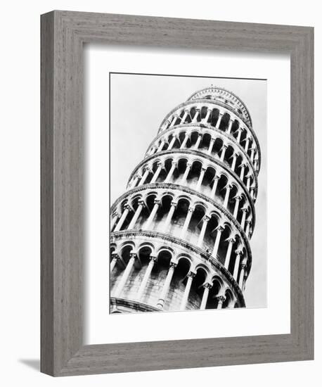 Leaning Tower of Pisa from Below-Bettmann-Framed Photographic Print