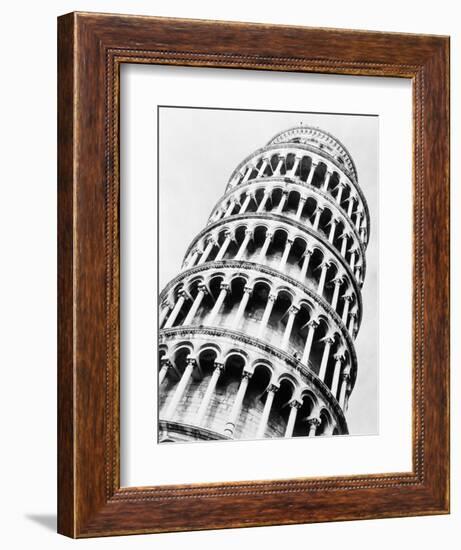 Leaning Tower of Pisa from Below-Bettmann-Framed Photographic Print