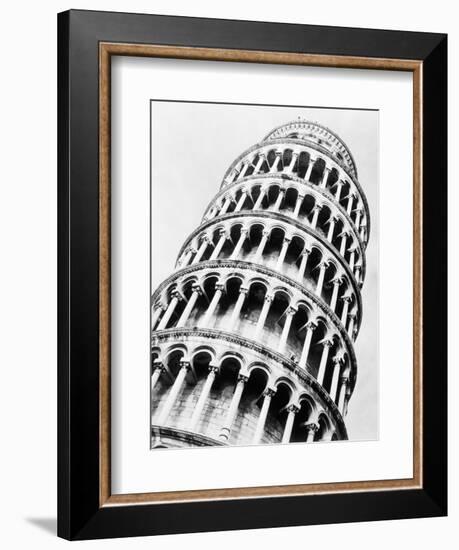 Leaning Tower of Pisa from Below-Bettmann-Framed Photographic Print