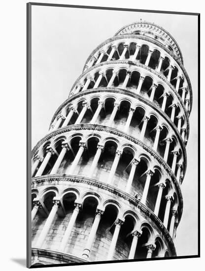 Leaning Tower of Pisa from Below-Bettmann-Mounted Photographic Print