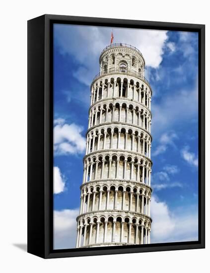 Leaning Tower of Pisa, Pisa, Italy-Miva Stock-Framed Premier Image Canvas