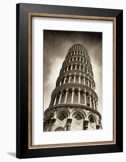 Leaning Tower of Pisa-Chris Bliss-Framed Art Print