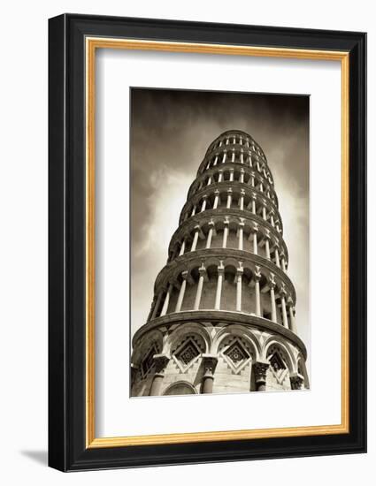 Leaning Tower of Pisa-Chris Bliss-Framed Art Print