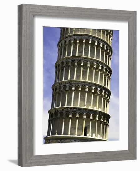 Leaning Tower of Pisa-Danny Lehman-Framed Photographic Print