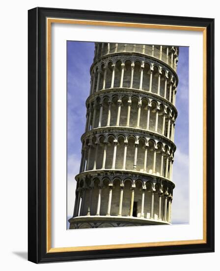 Leaning Tower of Pisa-Danny Lehman-Framed Photographic Print