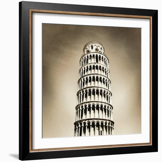 Leaning Tower of Pisa-Thom Lang-Framed Photographic Print