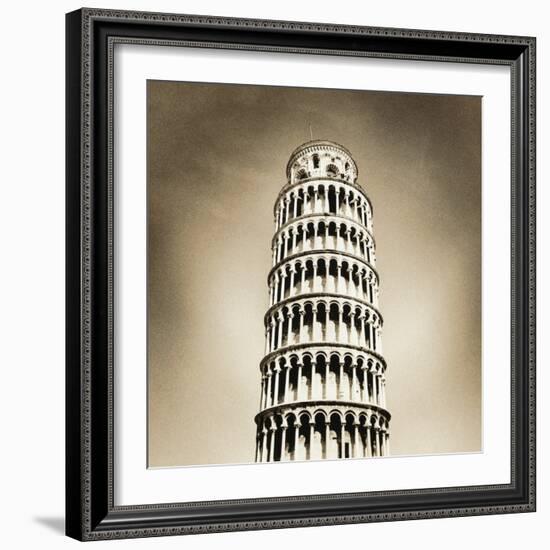 Leaning Tower of Pisa-Thom Lang-Framed Photographic Print