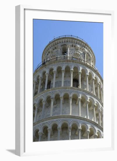 Leaning Tower (Torre Pendente), Tuscany-Peter Richardson-Framed Photographic Print