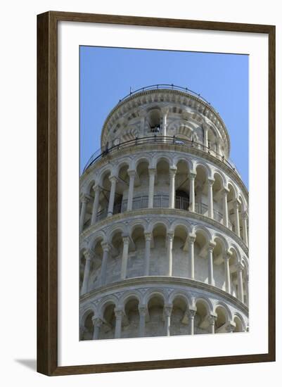 Leaning Tower (Torre Pendente), Tuscany-Peter Richardson-Framed Photographic Print