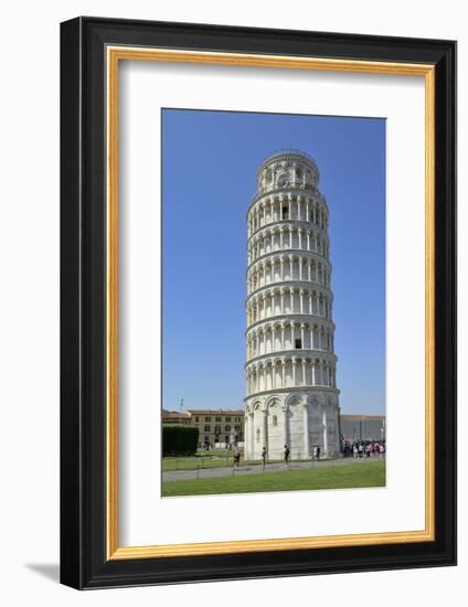 Leaning Tower (Torre Pendente), Tuscany-Peter Richardson-Framed Photographic Print