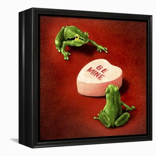 Leapers Love-Will Bullas-Framed Premier Image Canvas