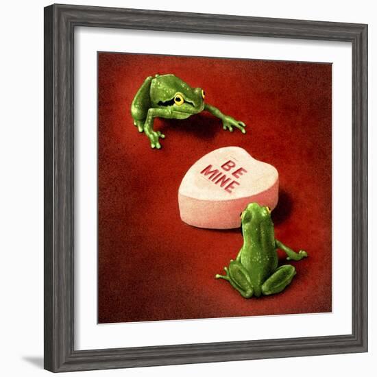 Leapers Love-Will Bullas-Framed Giclee Print