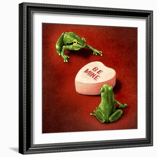 Leapers Love-Will Bullas-Framed Giclee Print