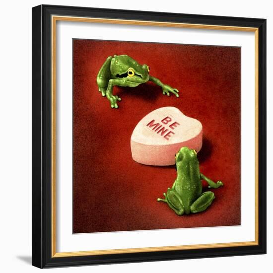 Leapers Love-Will Bullas-Framed Giclee Print